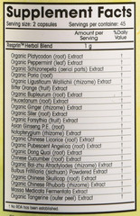 Herbal Blend for Natural Breathing Enhancement, 500mg, 90 Vegan Capsules