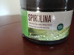 WHOLE FOODS New Spirulina Powder Organic 100% Pure Non-Gmo Antioxidant Immune