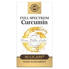 Solgar Full Spectrum Curcumin Liquid Extract 90 Softgels