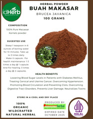 [idHerb] Herbal POWDER Brucea Javanica Buah Makasar Natural Organic