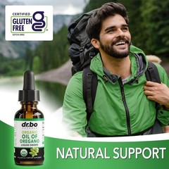 2 BOTTLES-LUXRY NEW Oregano Oil Organic Liquid Drops – 6Month Supply Organic Oil