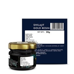 Kapiva 100% Ayurvedic Shilajit/Shilajeet Resin -20g | 500mg/Serving, 40 Servings