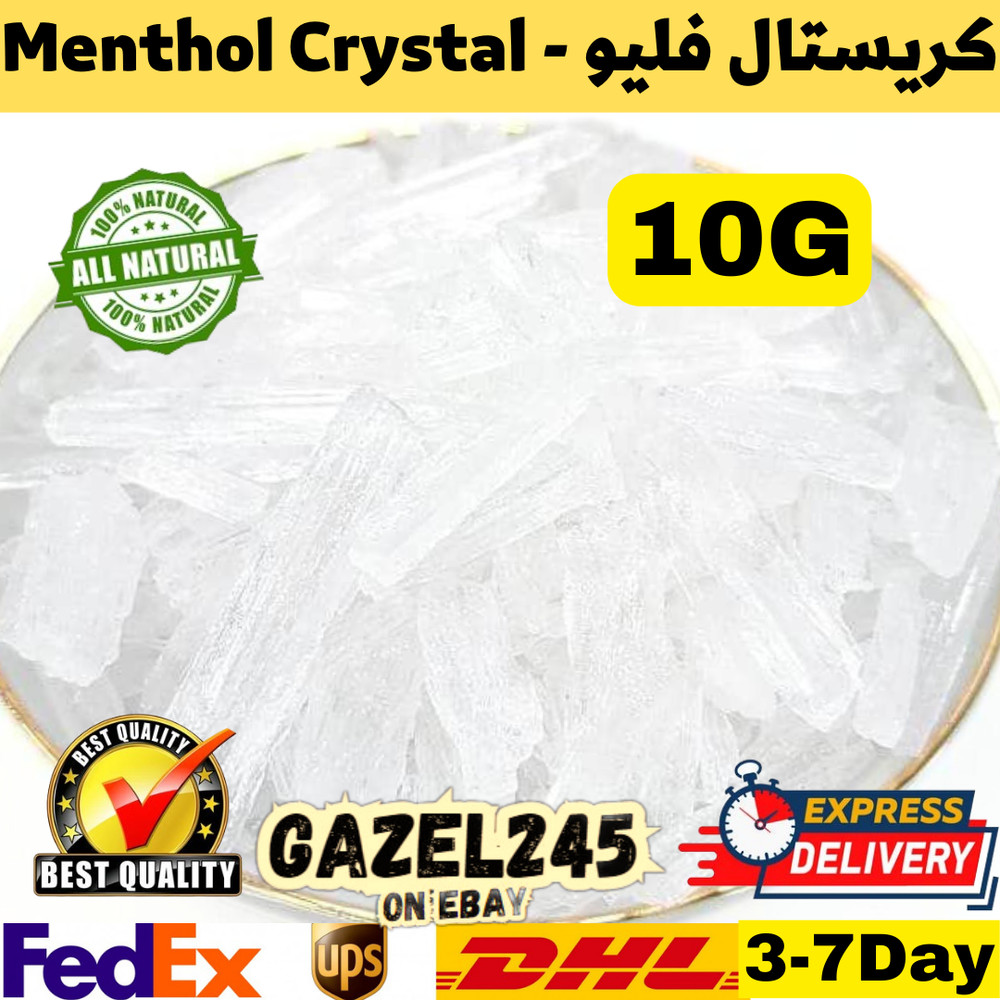 Mint Menthol Menthol Crystal Natural Pure Natural GAZEL245 كريستال فليو منثول