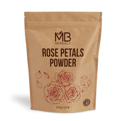 Rose Powder 8 Oz | 227G / 0.5Lb | for Natural Face Packs & Facial Mask Formulati