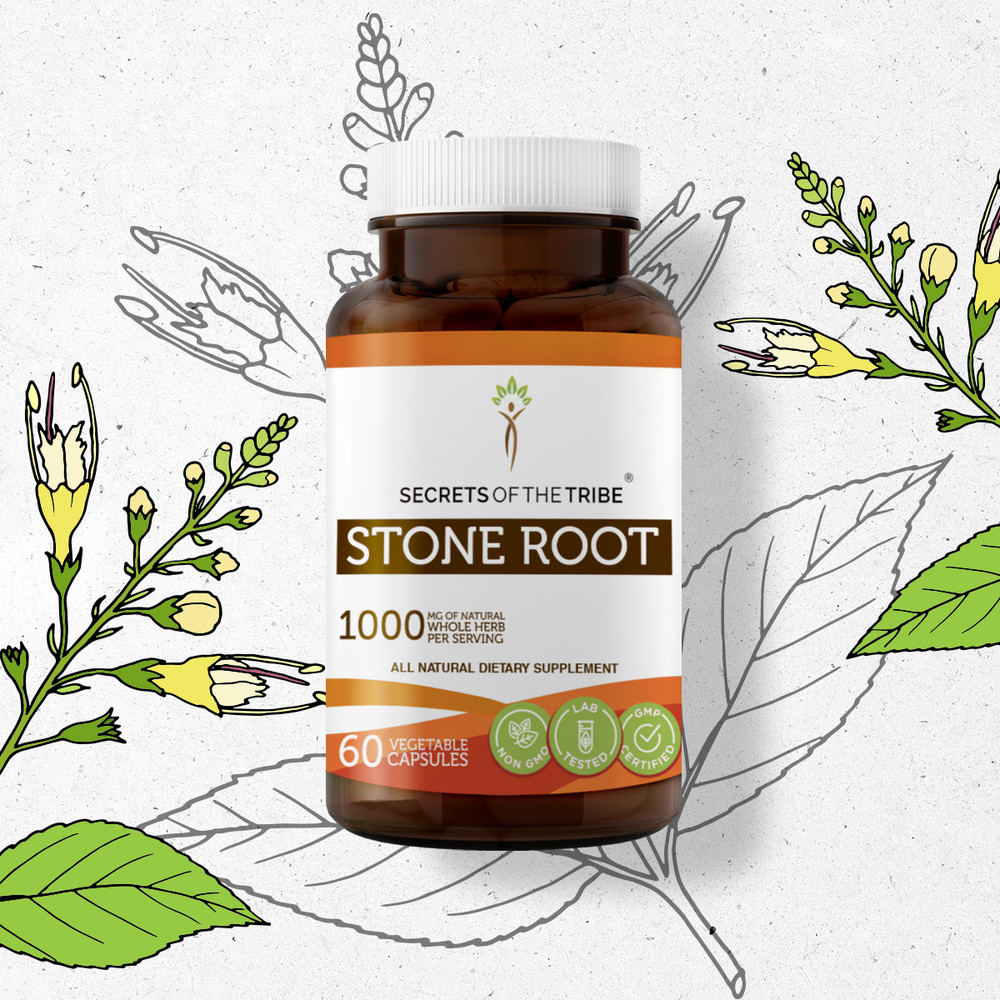 Secrets Of The Tribe Stone Root Capsules, 500 mg