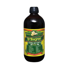 Herboganic NEW & IMPROVED D’BAYOR ORGANIC LIVING BITTERS 16oz-Pack 4