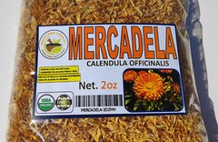 Mercadela flor, Calendula, Flor de Calendula, Calendula flower, Marigold 2oz