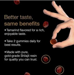 Bodywise Himalayan Shilajit Gold Gummies 3000mg Ashwagandha Musli 60ct