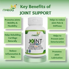 Nveda Joint Support (60 Tablets) For Knee & Joint Health Ayurvedic Formula