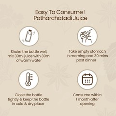 KRISHNA’S HERBAL & AYURVEDA Patharchatadi Juice, 1000 Ml Free Shipping