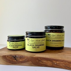 Black Drawing Ointment | Pulls Splinters Stings | All Natural Herbal