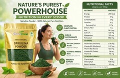 Spirulina Powder 100 g | 100% Pure | Nutrient-Dense Superfood | No Additives