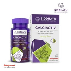 Siddhayu Calciactiv Tablets, 60 Tablets c525