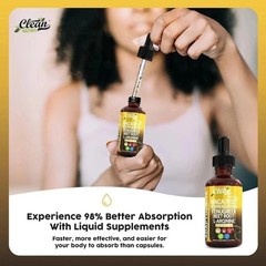 Natural Maca Root Liquid Drops Ashwagandha Fenugreek Beet Root and L-Arginine