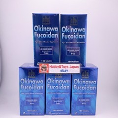 5 Boxes Okinawa Fucoidan Kanehide Bio 180 Caps 100% Mozuku Extract Supplement A