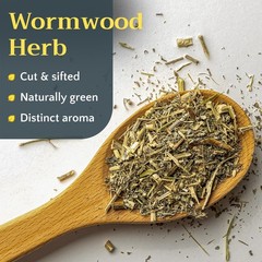 Wormwood Herb – Cut & Sifted – Artemisia Absinthium – Loose Bulk Herb