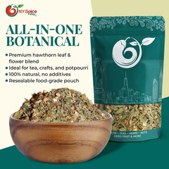 Hawthorn Leaf & Flower Item Weight 4oz-5lb