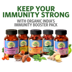 Organic India Neem USA OFFICIAL 5 BOX 300 Capsules Care Immunity Skin