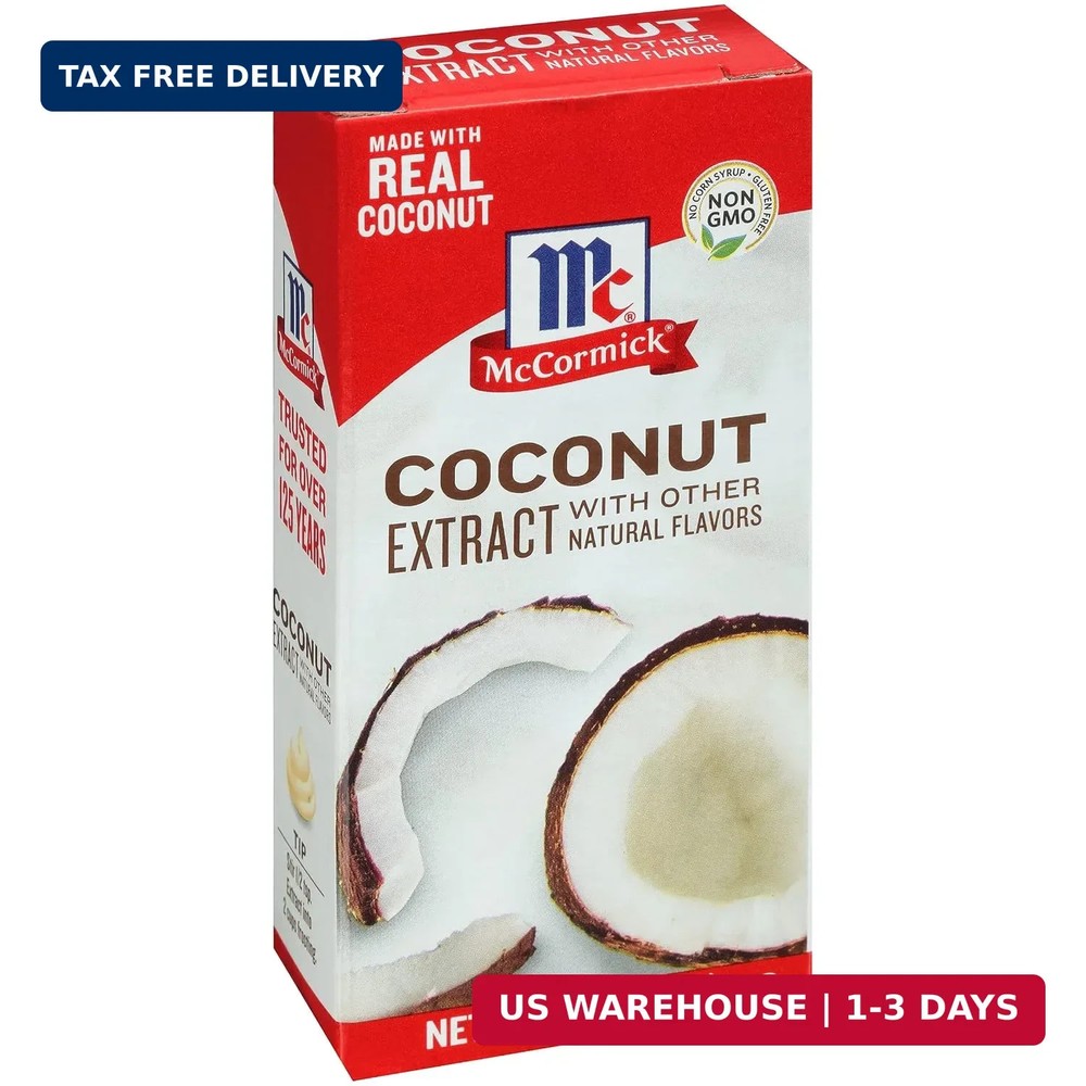 McCormick Coconut Extract With Other Natural Flavors, 1 fl oz