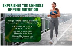 Moringa Oleifera Leaf & Seed Powder 80:20 – 300 Tablets, 1000mg (3 Packs)