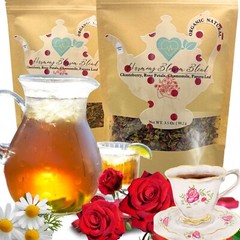 Balancing Herb Blend Chasteberry, Rose, Papaya Leaf Tea Loose Herb Infuse 3.5 oz