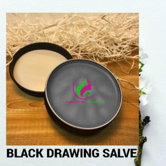 Mini Black Draw Salve~Bites,Boils, Cysts, Infections, Slivers~ 1 OZ