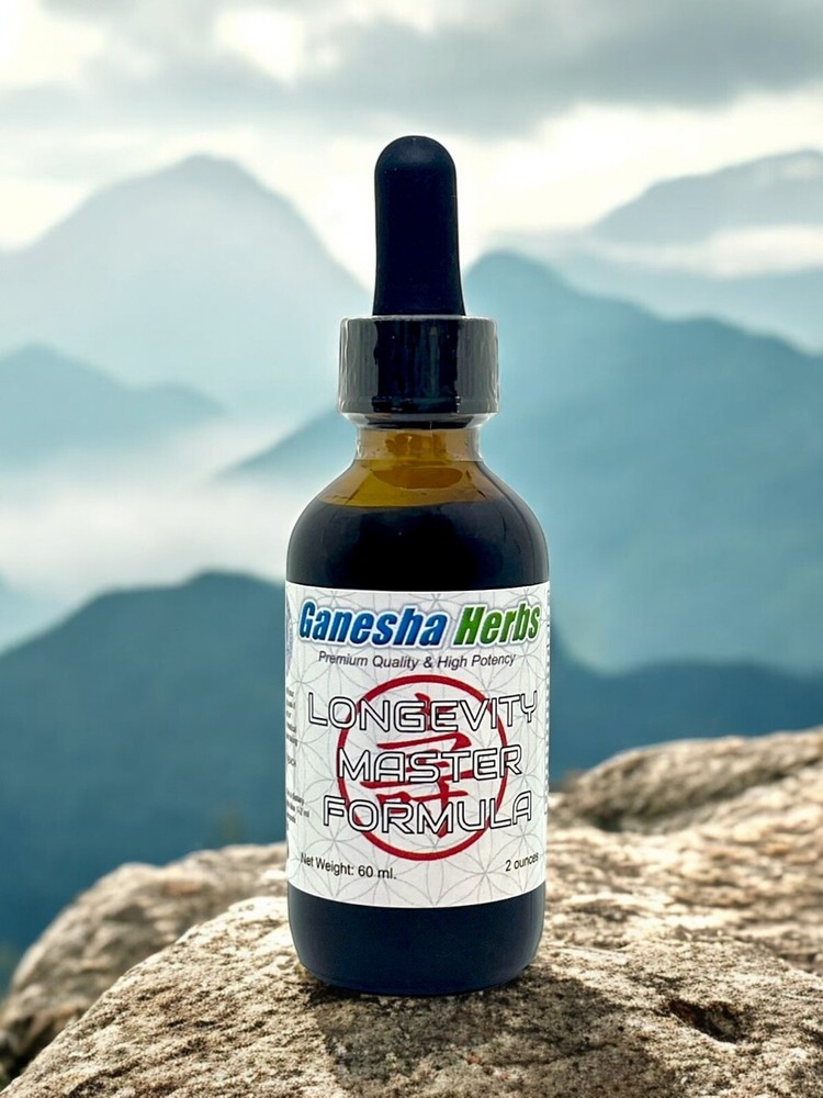 LONGEVITY MASTER FORMULA LIQUID TINCTURE EXTRACT 28 SUPER TONIC HERB 60ML.