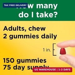 Nature Made Multivitamin Gummies, Mens & Womens Gummy Vitamins & Minerals, Adult