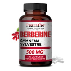 Berberine 450 mg 120 Capsules High Strength Blood Sugar Immune support