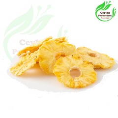 Dehydrated Pineapple fruit Rings Organic Ananas comosus Sri lanka Ceylon