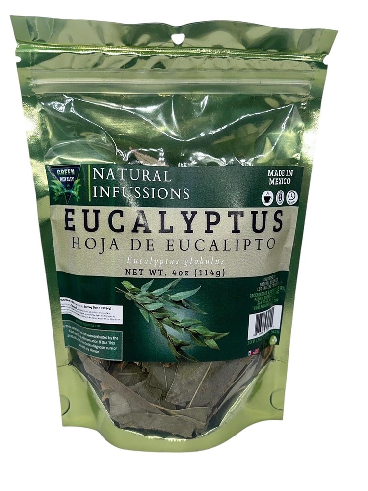 Eucalyptus Leaf Dried Cut Sifted Cold, Flu & Respiratory Relief 4 oZ (114 g)