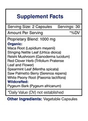 Secrets Of The Tribe Prosta Vigor Capsules, 500 mg
