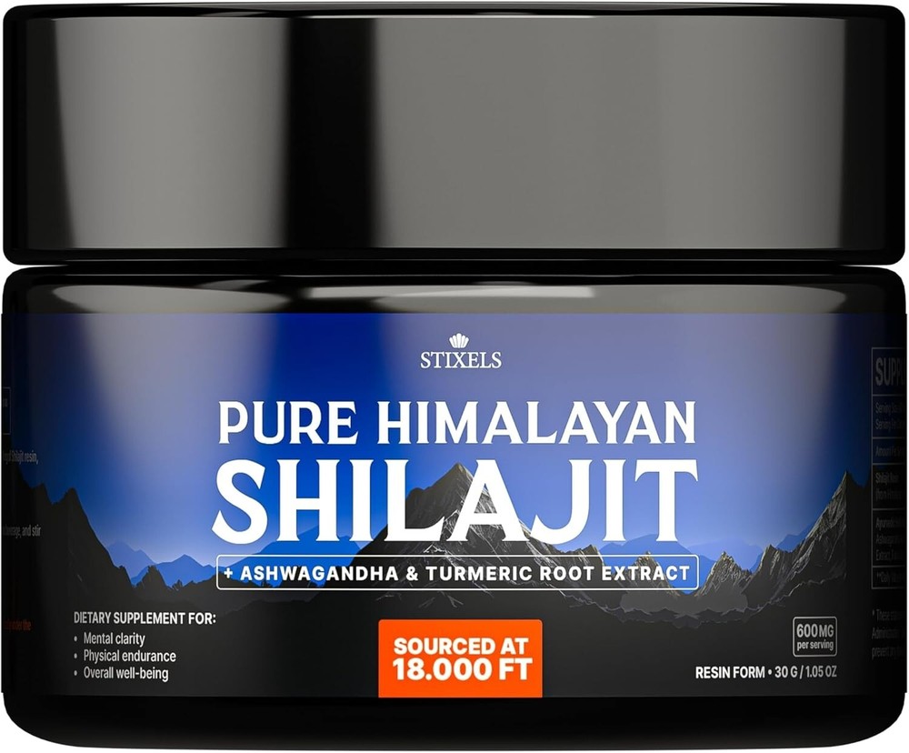Pure 100% Himalayan Shilajit Resin, Organic, Extremely Potent, Fulvic Acid, 30g