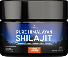 Pure 100% Himalayan Shilajit Resin, Organic, Extremely Potent, Fulvic Acid, 30g
