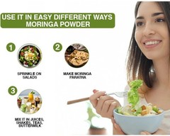 100% Organic Moringa Leaf Powder | Pure Herbal Superfood | Vegan & Natural 200g