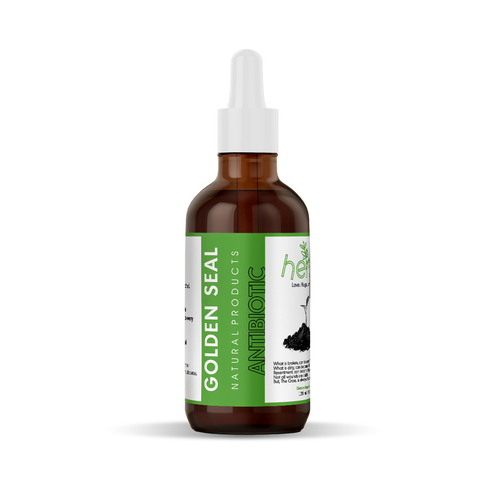 GOLDEN SEAL, 4 oz | Antibiotic, Liquid Natural Herb
