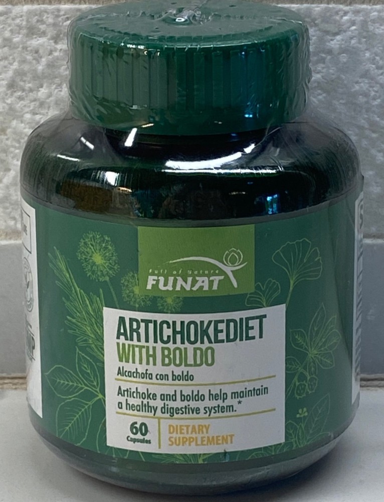 Artichokediet w/ Boldo Artichoke Healthy Digestive Support 60 Capsules BB 8/26