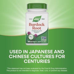Traditional Joint Support with Burdock Root – 100 Capsules, Gluten Free