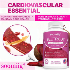 Beet Root Promote Vitality Nutritional Balance Vegan Gluten-Free 30-120 Capsules