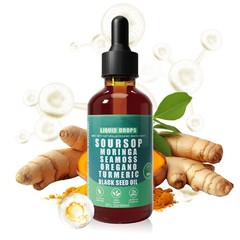 Soursop Vyxion Bitters Liquid Drops 10 in 1 Herbal Extracts for Overall Health