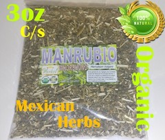 Manrubio Marrubio 3oz Horehound Marrubium Vulgare Toronjil Amargo Cuyano Malva !
