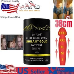 Shilajit GOLD Gummies, Organic, Extremely Potent 3000 mg, Fulvic Acid