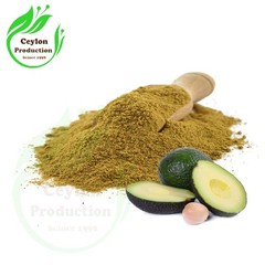 Organic Avocado Fruit Powder Ground Dried Natural Wellness Superfood pure